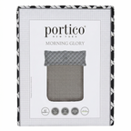 Cotton Bedsheet with 2 Pillow Covers Soft Breathable Double Bed Black Geometric Design