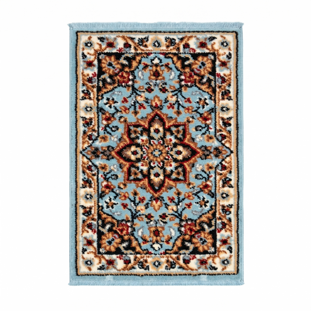 Classic Persian Style Soft Door Mat Rug for Bedroom & Living Room