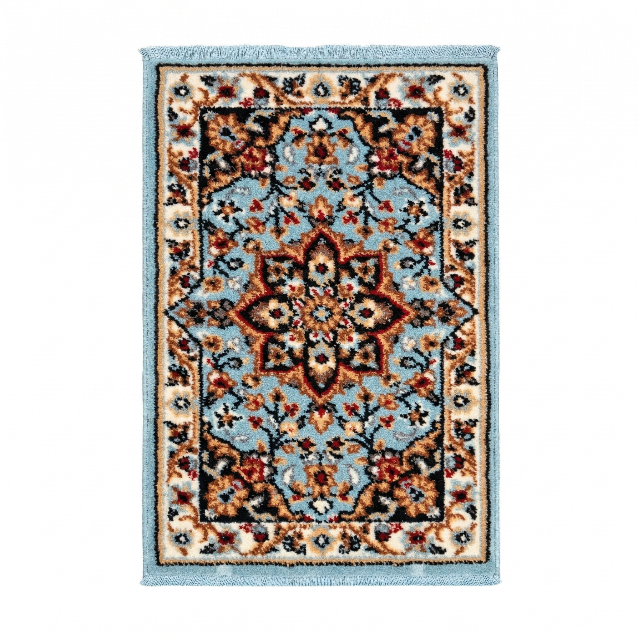 Classic Persian Style Soft Door Mat Rug for Bedroom & Living Room