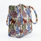 Premium Abstract Print Canvas Tote Bag – Stylish Everyday Carry for Bag Office, College