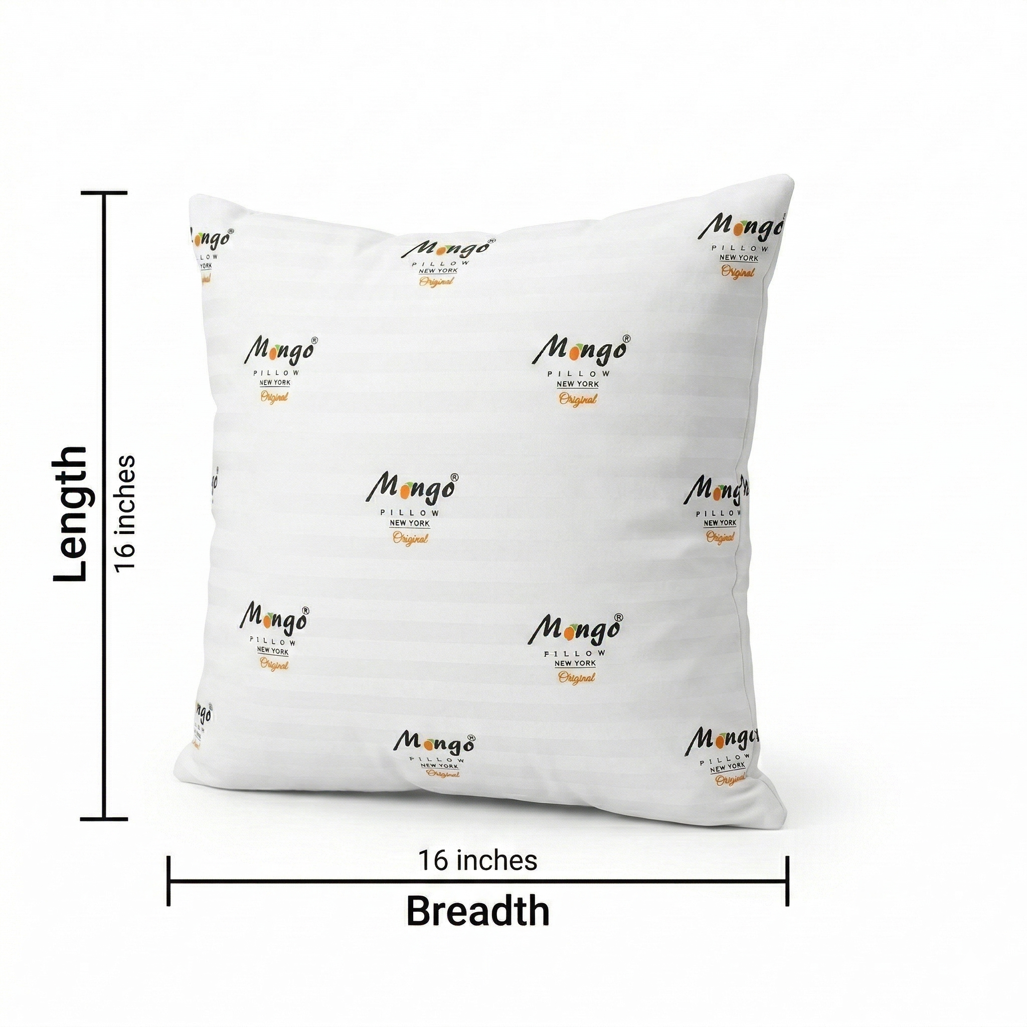 Cushion Pillow Set of 5 Soft & Fluffy Premium Fiber Filled Pillows for Bed and Sofa