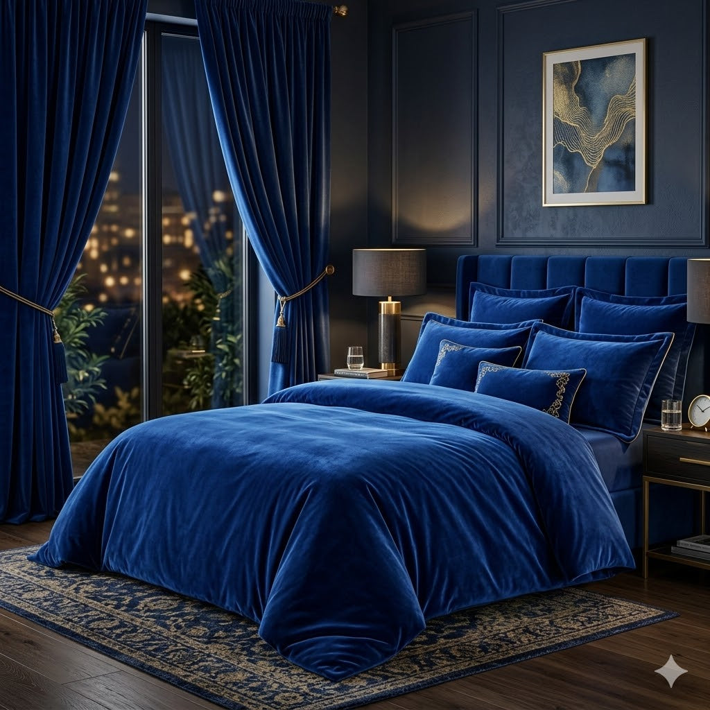 Premium Soft Cotton Bedsheet Set – King Size | Parda House